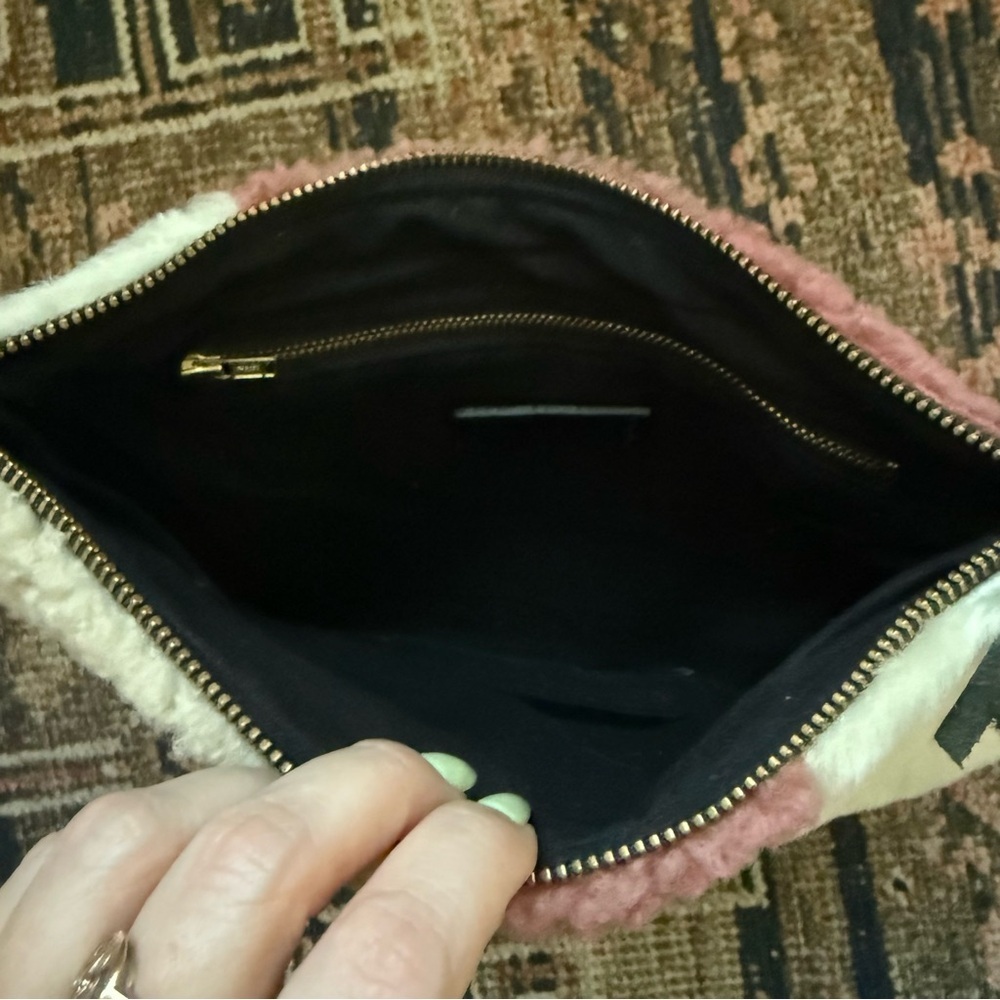 Primecut Shearling Multicolored Patchwork Zippere… - image 3